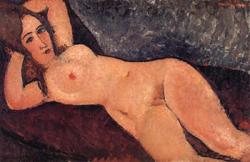 Amedeo Modigliani Nu Couche Aux Bras Leves oil painting picture